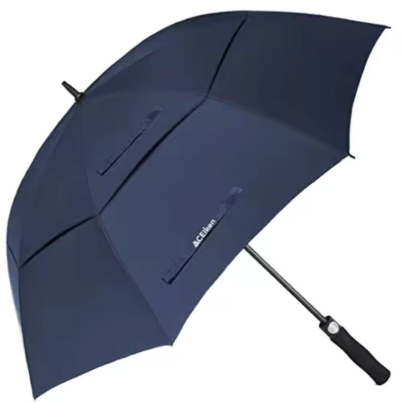 UV Protection Pongee 190T Fabric Windproof Foldable Umbrella Compact and Lightweight for Business and Outdoor