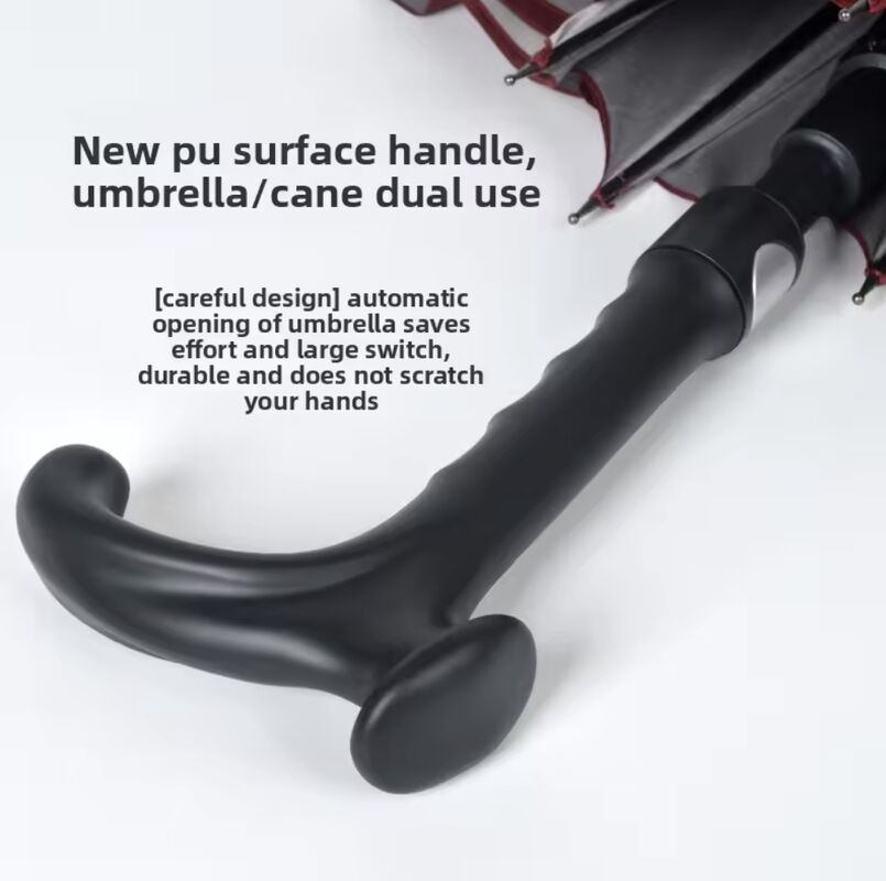 Umbrella Stick Umbrella Designed with Single Canopy and 8 Ribs Durable Materials Ensuring Long Term in Business Settings