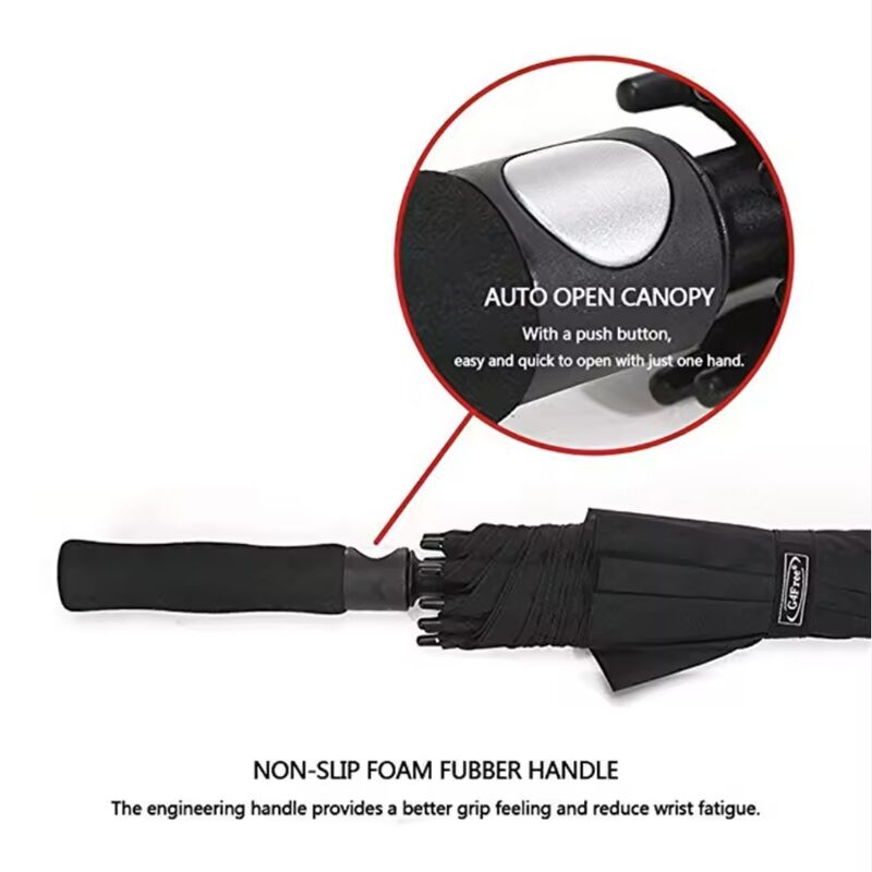 36 Inches Lengthwhenclosed umbrella walking stick crafted using steel frame material providing mobility aid and umbrella