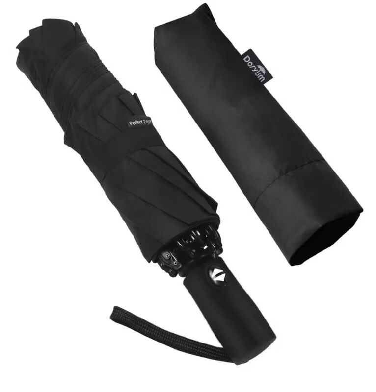 Compact Backpack Umbrella Featuring 42 Inches Canopy Diameter Practical Solution for Outdoor Protection and Portability