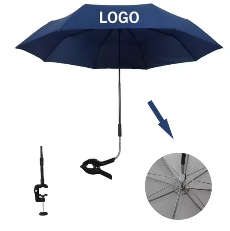 Backpack Umbrella with UPF 50+ UV Protection and Wind Resistance Up To 40 Mph Made from Waterproof Polyester Fabric