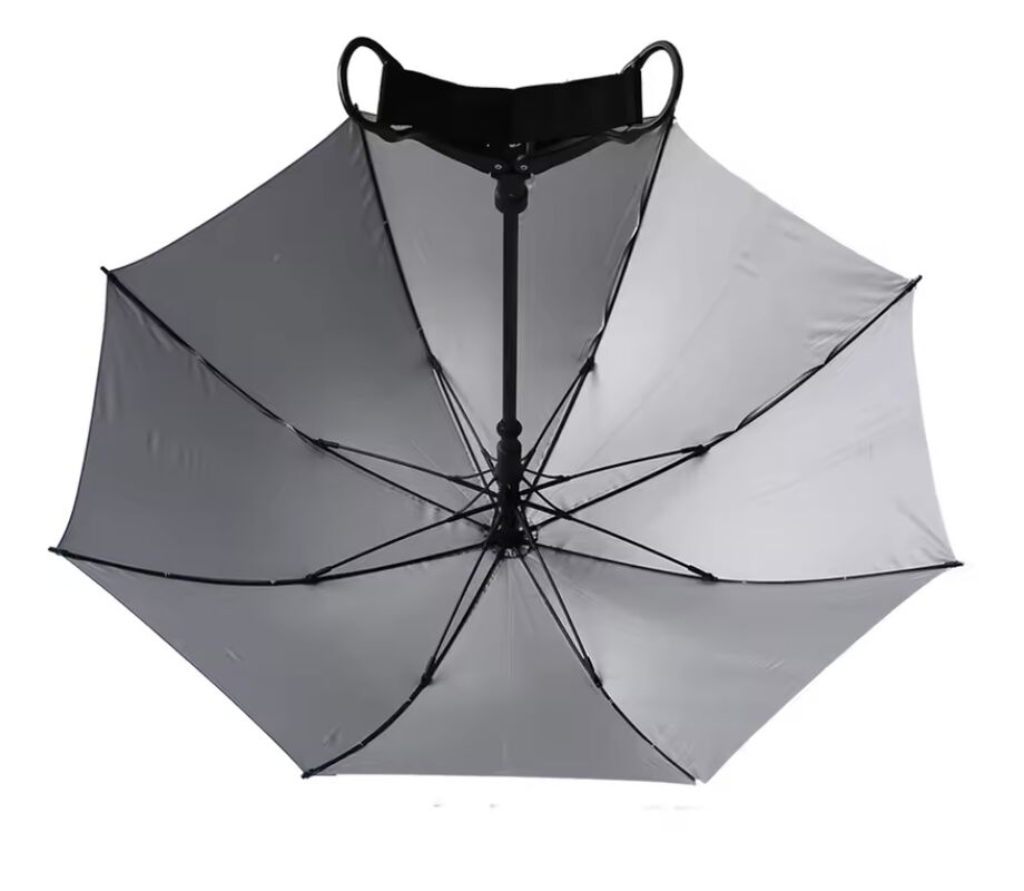 Manual Close Backpack Umbrella Offering UPF 50 Plus UV Protection Fits Most Back Packs Compact and Lightweight for Daily