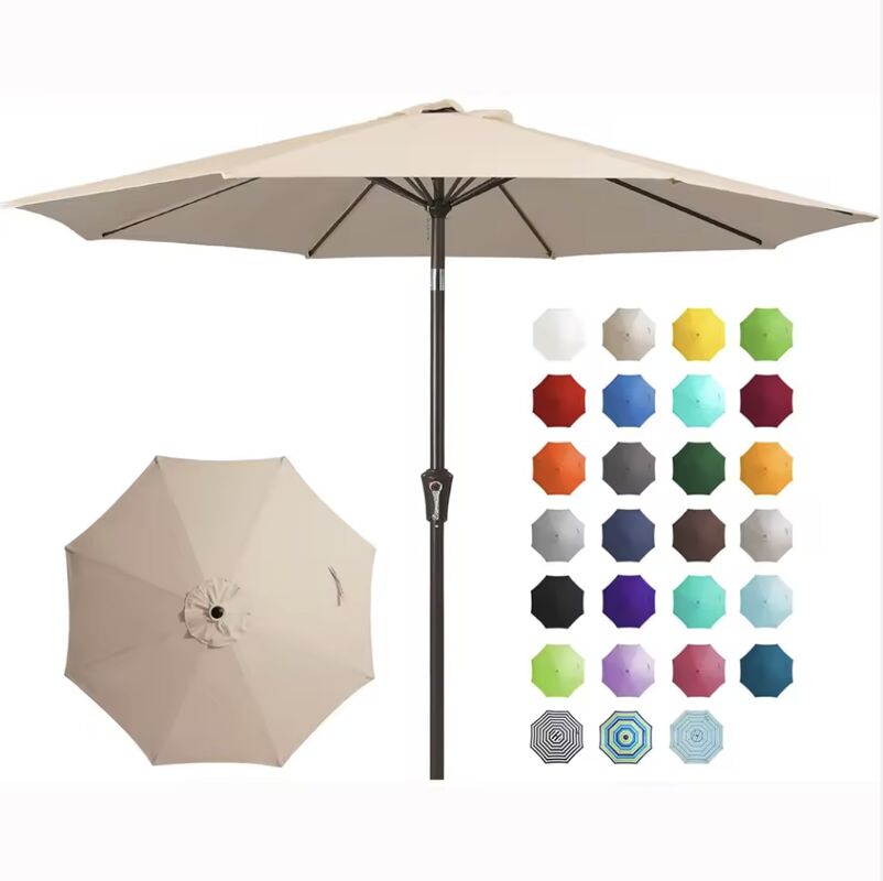 Windresistance Up To 20 Mph Outdoor Umbrella Modern Stylish Sofa Type Set Designed For Patio Gardens And Outdoor Lounges