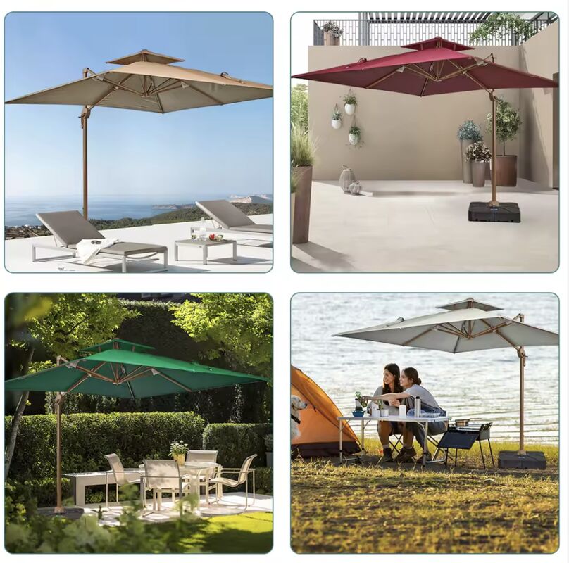 Gardens Outdoor Umbrella with Tiltfunction Yes Featuring Cushion Outdoor Foam Water Resistant Fabric Providing Patio Protection