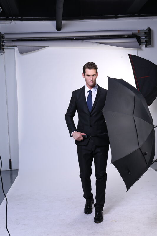 Fiberglass Shaft Golf Umbrella Automatic Open Water Resistant Canopy For Outdoor Use