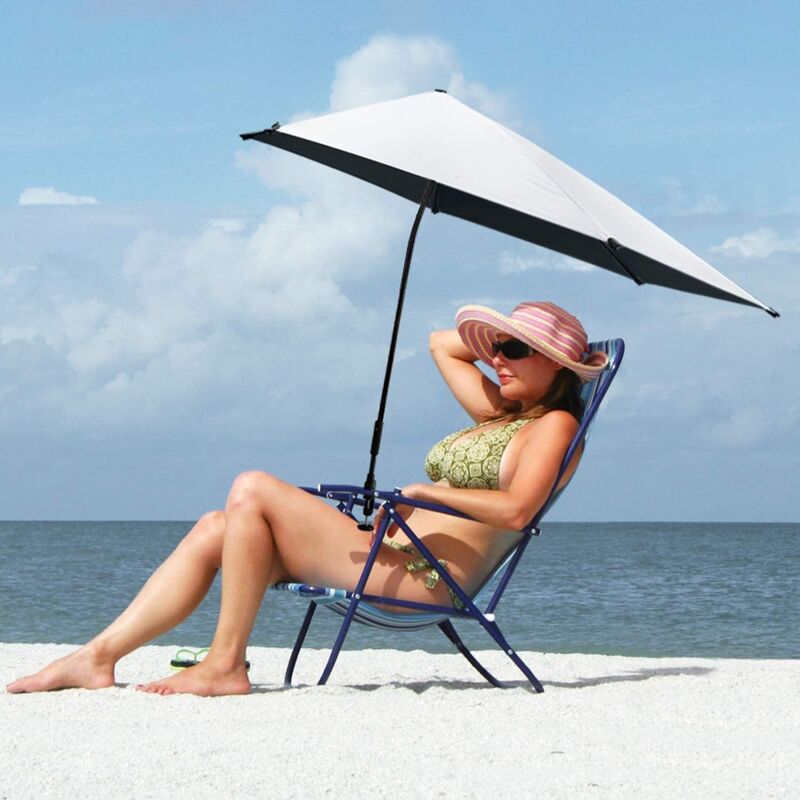 Teakwood Frame Outdoor Umbrella 3M Diameter Modern Stylish Design For Garden Beach